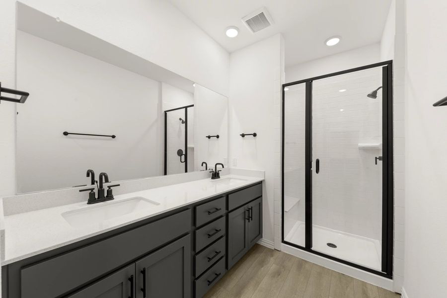 Primary Bathroom featuring the Minimalist Collection Primary Bathroom featuring the Minimalist Collection