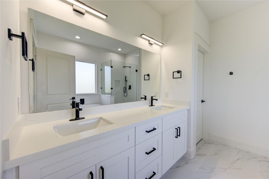 Furnished interior view inside a new home in , Houston (Image 6).