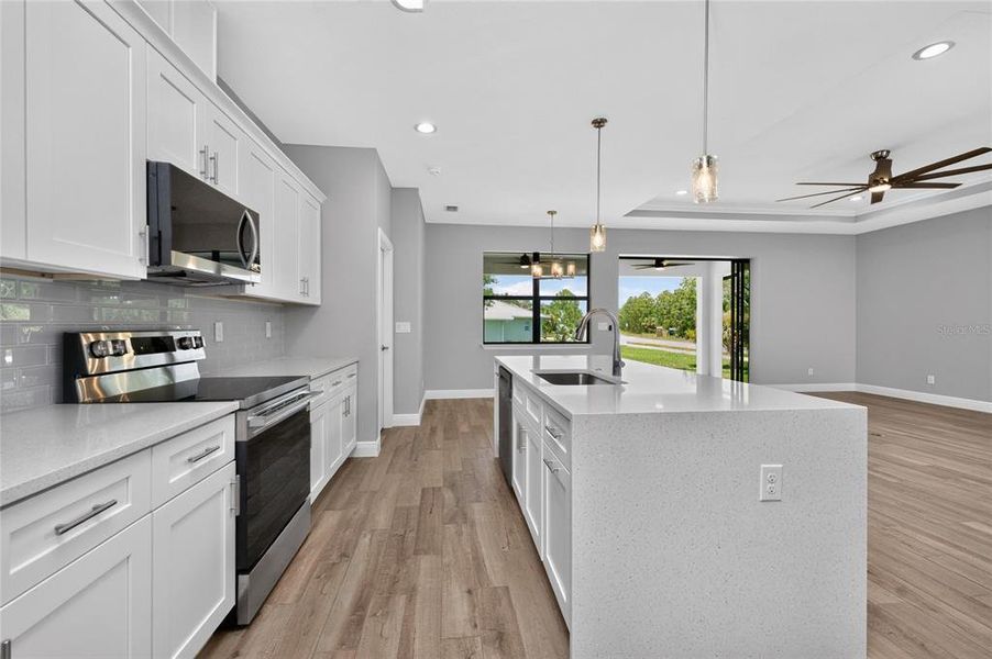 Furnished interior view inside a new home in , Port Charlotte (Image 12). Furnished interior view inside a new home in , Port Charlotte (Image 12).