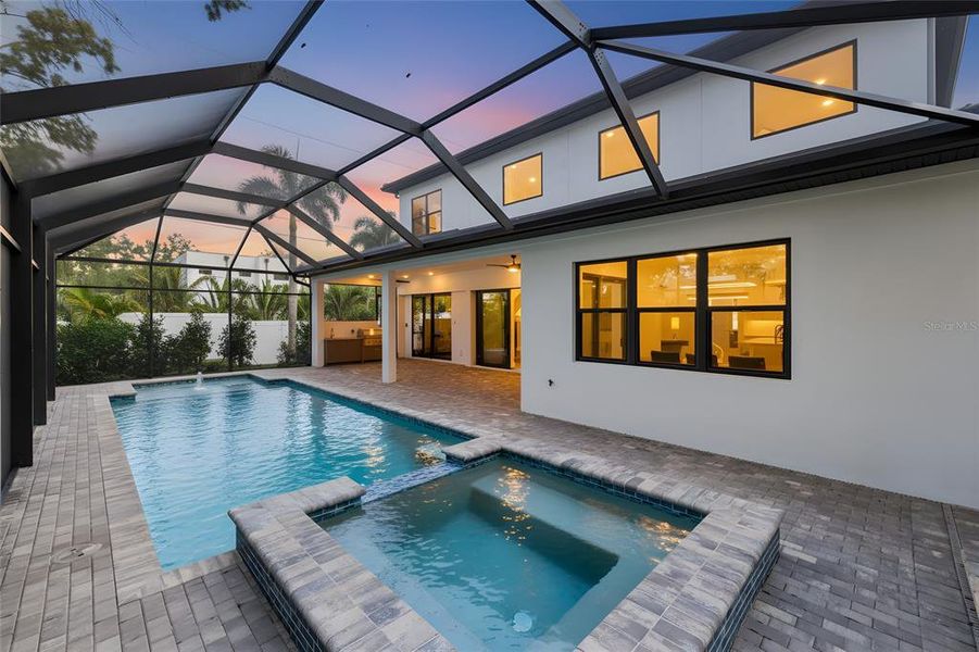 Exterior details and patio area of a home in , Sarasota (Image 31).