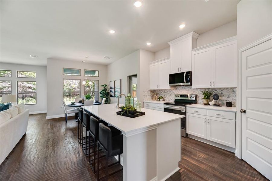 Furnished interior view inside a new home in , Royse City (Image 7).