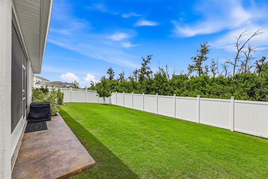 Exterior details and patio area of a home in , Apollo Beach (Image 25). Exterior details and patio area of a home in , Apollo Beach (Image 25).