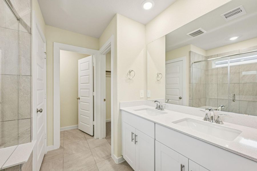 Photo is not of the actual home, but is an inspirational photo of builder’s model home and may depict options, furnishings, and/or decorator features that are not included