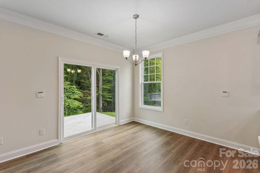 Spacious, unfurnished interior of a new home in Falls Cove, Troutman (Image 25). Spacious, unfurnished interior of a new home in Falls Cove, Troutman (Image 25).