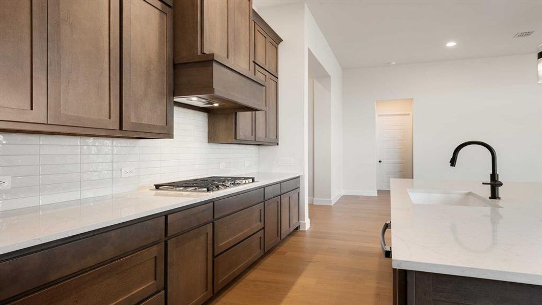 Furnished interior view inside a new home in Trinity Falls, McKinney (Image 5).