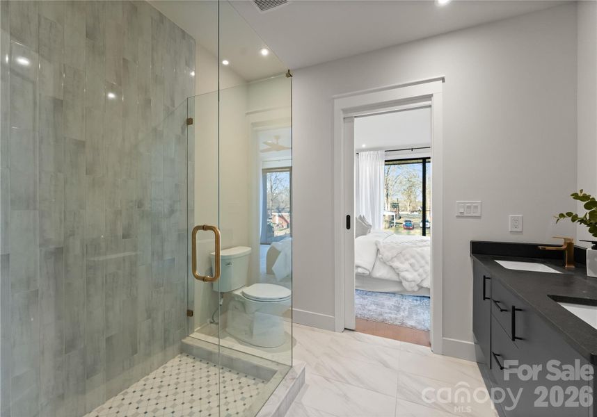 Furnished interior view inside a new home in , Charlotte (Image 6).