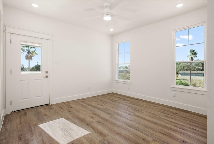 Bedroom 4 (downstairs) is a second primary or guest suite Bedroom 4 (downstairs) is a second primary or guest suite