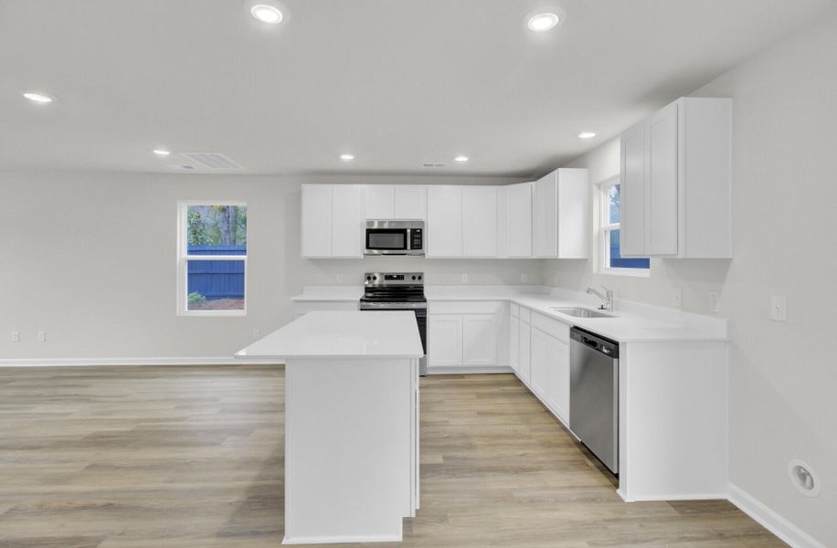 Furnished interior view inside a new home in , Ladson (Image 9).