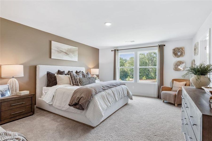 Furnished interior view inside a new home in Oak Grove Glen, Snellville (Image 16).