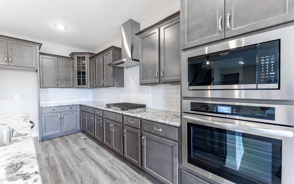 Furnished interior view inside a new home in The Retreat at Norman Farm, Hendersonville (Image 8). Furnished interior view inside a new home in The Retreat at Norman Farm, Hendersonville (Image 8).
