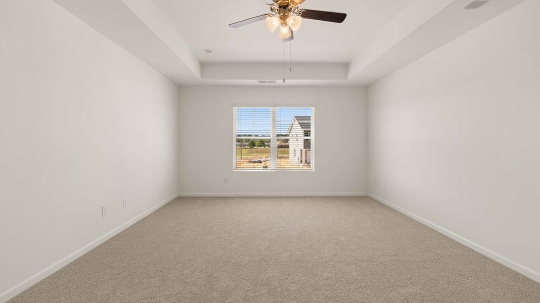 Representative unfurnished interior of a home built from the Saratoga by D.R. Horton in Poplar Preserve, Newnan (Image 13). Representative unfurnished interior of a home built from the Saratoga by D.R. Horton in Poplar Preserve, Newnan (Image 13).