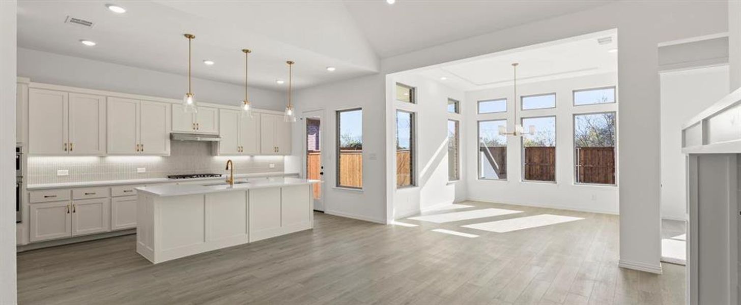 Open Kitchen-Living-Dining Room Representative Photo featuring the Serene Collection