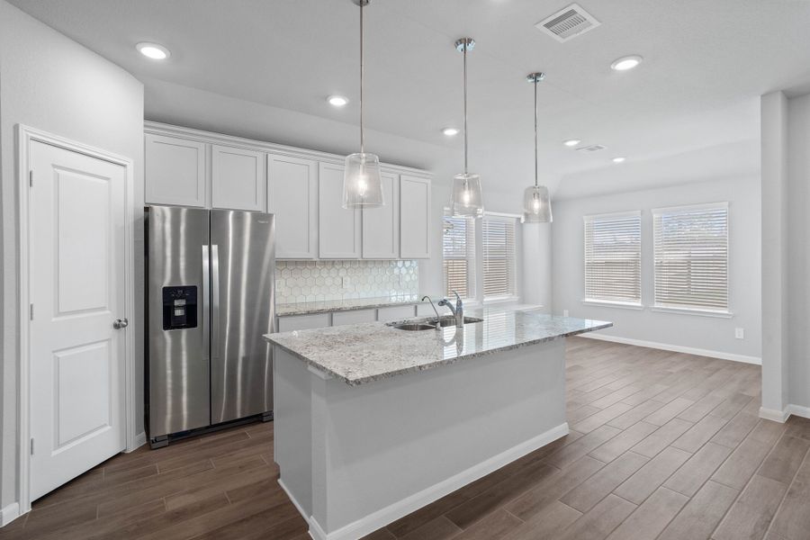 Furnished interior view inside a new home in Montgomery Ridge, Montgomery (Image 6).