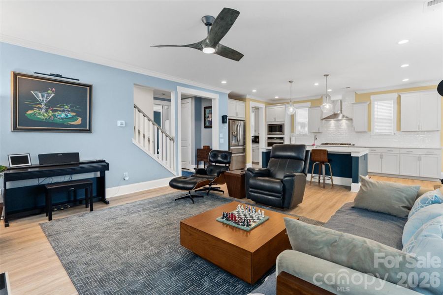 Furnished interior view inside a new home in Riverwalk, Rock Hill (Image 40).