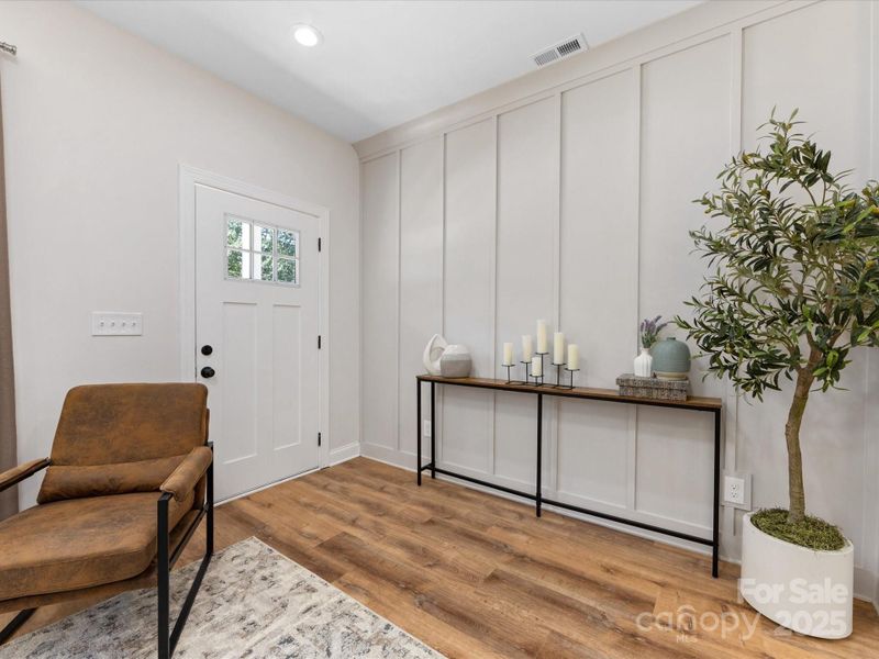 Notice the beautiful luxury vinyl plank flooring Notice the beautiful luxury vinyl plank flooring