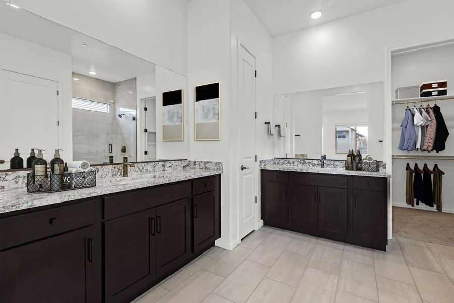 Furnished interior view inside a new home in Saguaro Reserve II, Marana (Image 10).