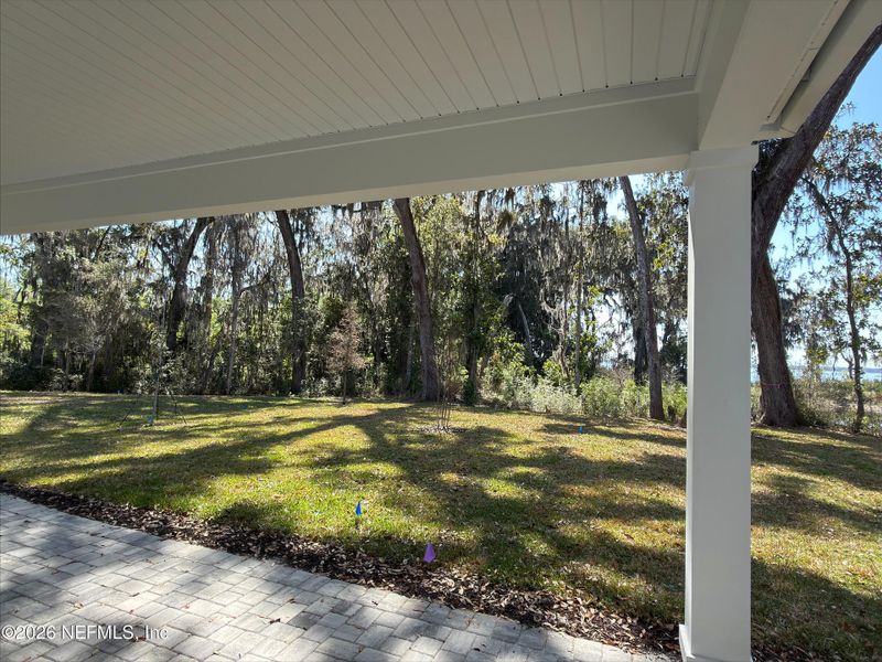 Exterior details and patio area of a home in , St. Johns (Image 20).