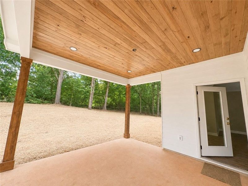 Exterior details and patio area of a home in , Nicholson (Image 4).