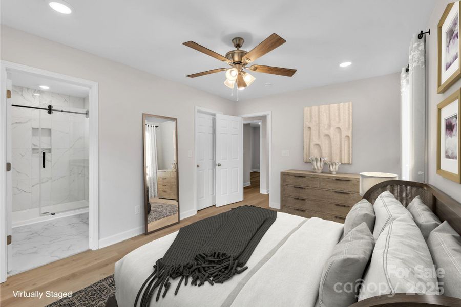 Furnished interior view inside a new home in , Statesville (Image 4).