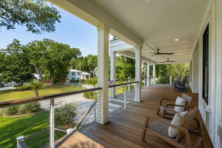 Exterior details and patio area of a home in , Isle Of Palms (Image 35).