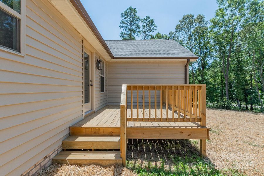Exterior details and patio area of a home in , Linwood (Image 24). Exterior details and patio area of a home in , Linwood (Image 24).