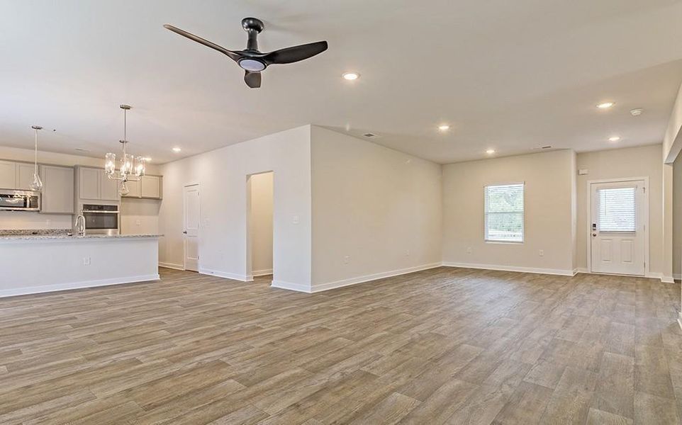 Spacious, unfurnished interior of a new home in Fern Dale, Fairburn (Image 13).