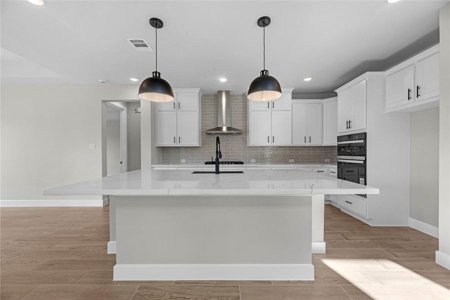 Furnished interior view inside a new home in Grange - 55', Katy (Image 7).