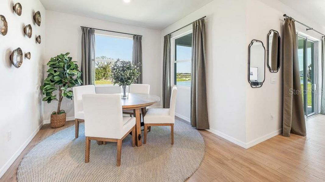 Furnished interior view inside a new home in Oakfield Trails, Parrish (Image 11).