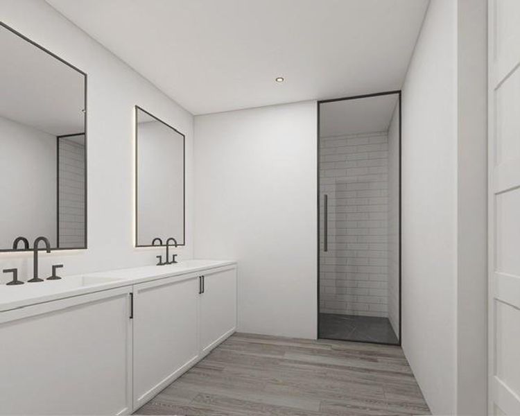 Furnished interior view inside a new home in , Abilene (Image 7).