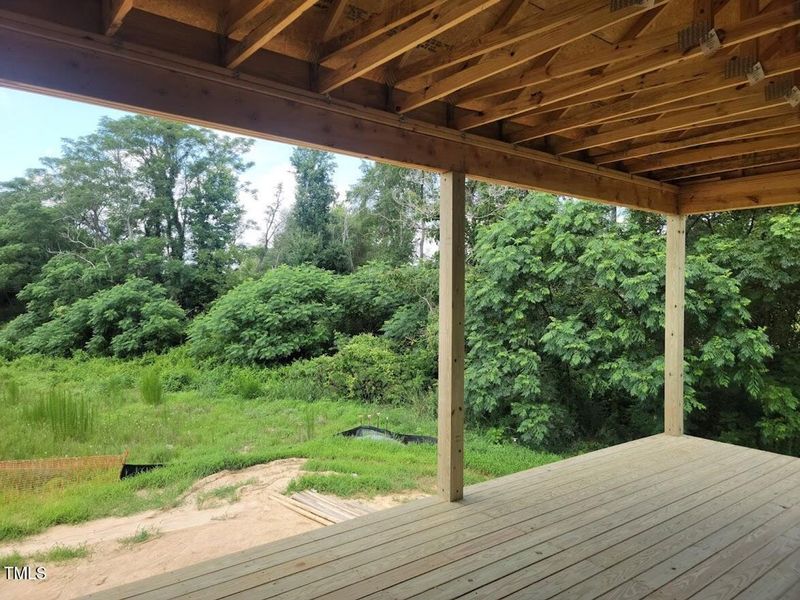 Exterior details and patio area of a home in Tobacco Road, Angier (Image 3). Exterior details and patio area of a home in Tobacco Road, Angier (Image 3).