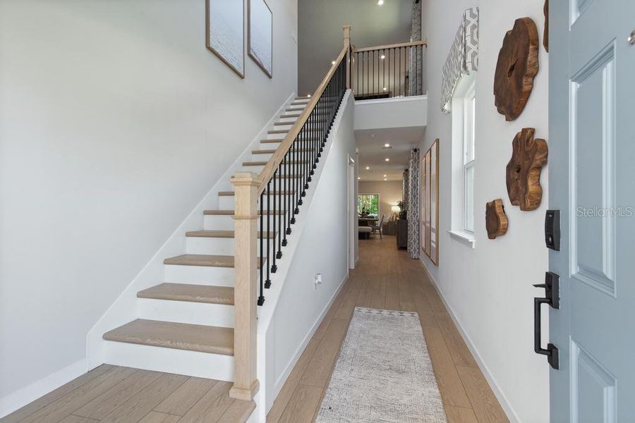 Furnished interior view inside a new home in Seminole Palms, Palm Coast (Image 39).