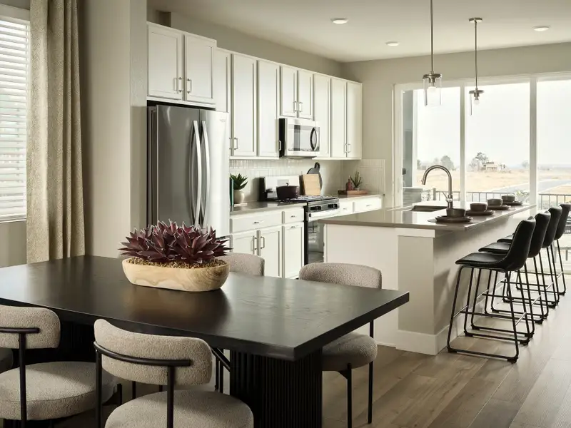 Representative furnished interior of a home built from the Apex Four by Brookfield Residential in Uplands, Westminster (Image 4). Representative furnished interior of a home built from the Apex Four by Brookfield Residential in Uplands, Westminster (Image 4).