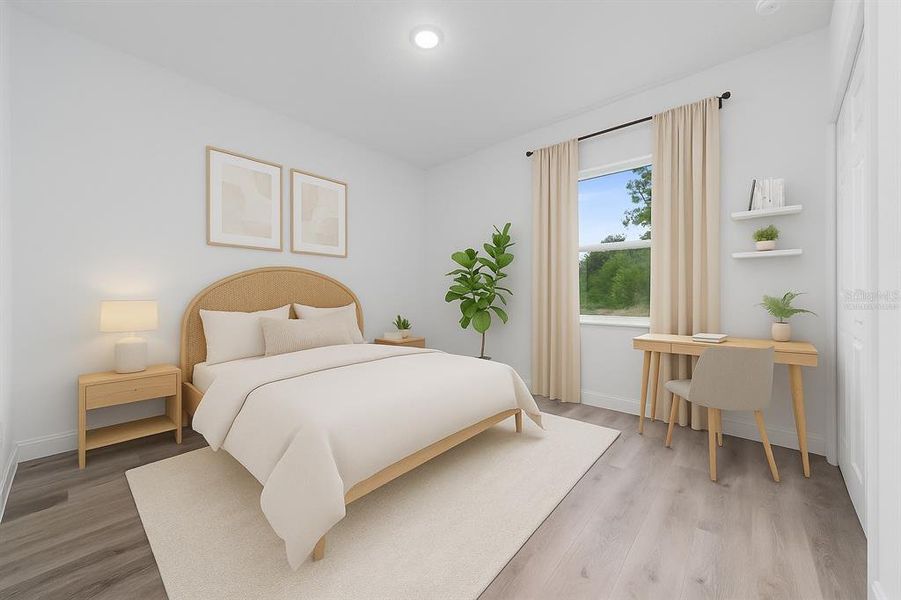 Furnished interior view inside a new home in , Ocala (Image 10).