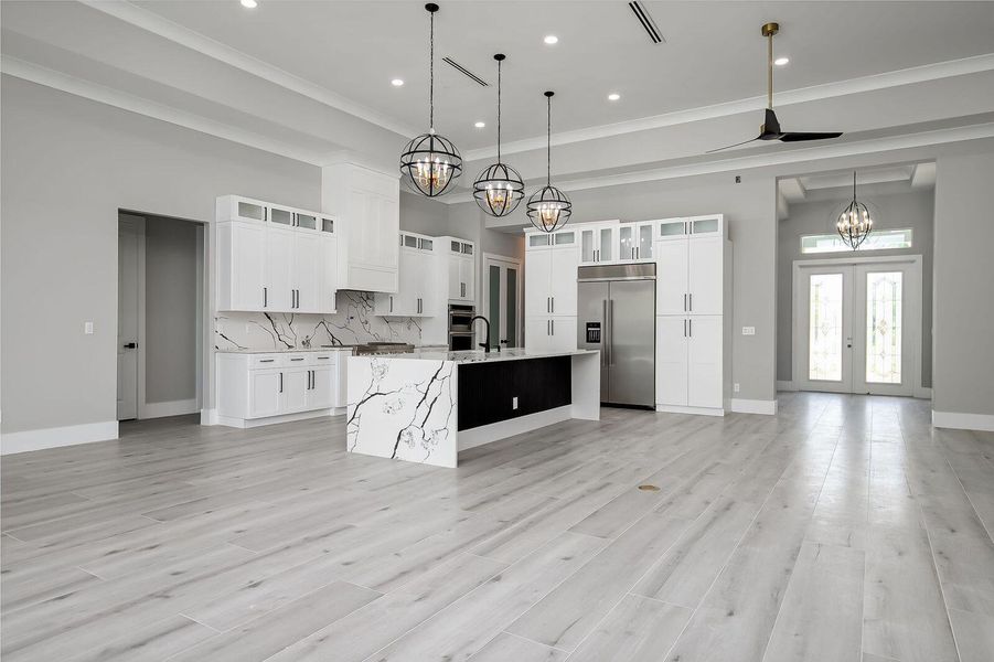 Furnished interior view inside a new home in , Port St. Lucie (Image 9).