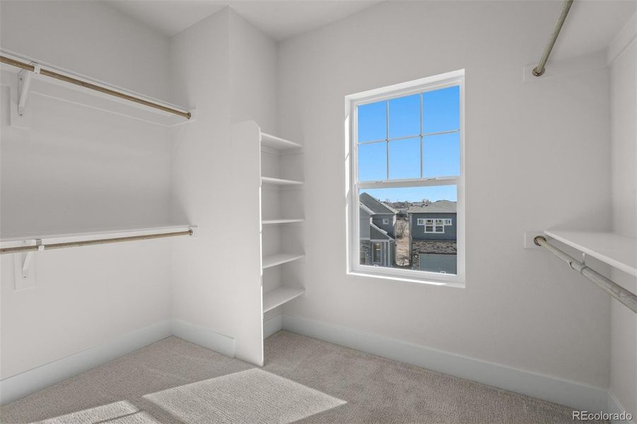 Spacious, unfurnished interior of a new home in Trailside at Cottonwood Creek, Colorado Springs (Image 32).