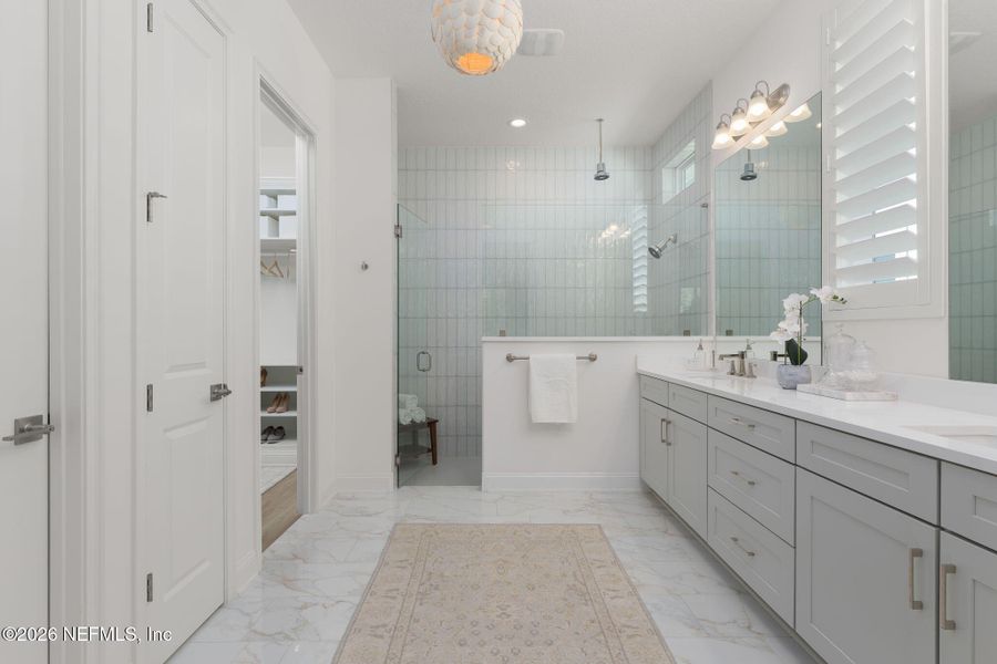 Furnished interior view inside a new home in Nocatee, Ponte Vedra (Image 19).