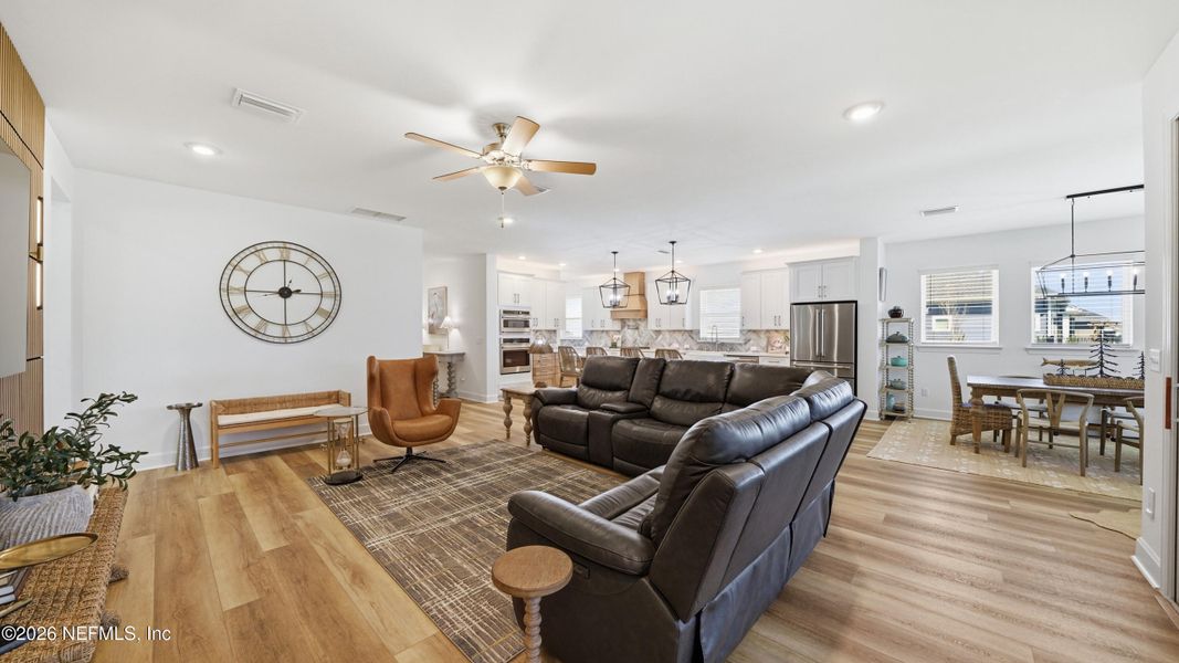 Furnished interior view inside a new home in Shearwater, St. Augustine (Image 36).