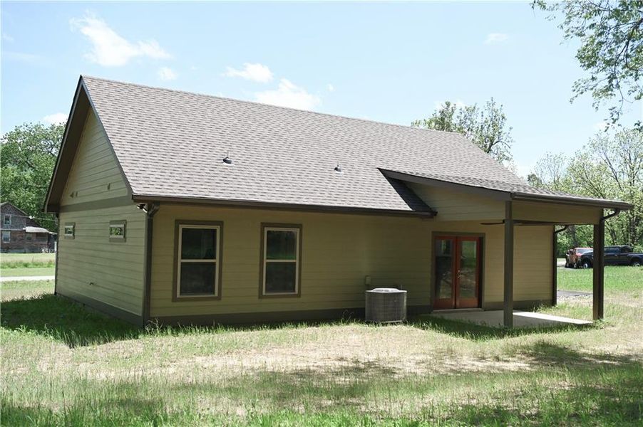 Exterior details and patio area of a home in , Ranger (Image 3). Exterior details and patio area of a home in , Ranger (Image 3).