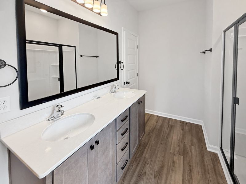 Furnished interior view inside a new home in The Village at Sassafras, Allenhurst (Image 11). Furnished interior view inside a new home in The Village at Sassafras, Allenhurst (Image 11).