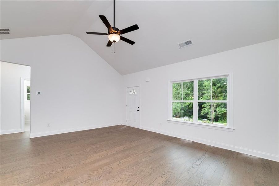 Spacious, unfurnished interior of a new home in , Dawsonville (Image 8). Spacious, unfurnished interior of a new home in , Dawsonville (Image 8).