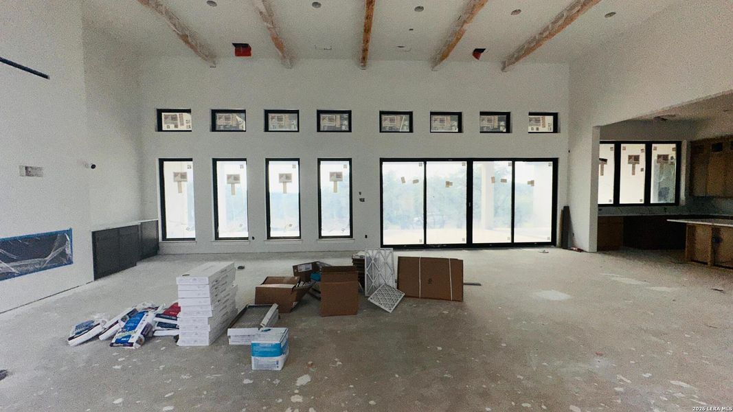 In-progress construction of a new home in , San Antonio, TX (Image 26).