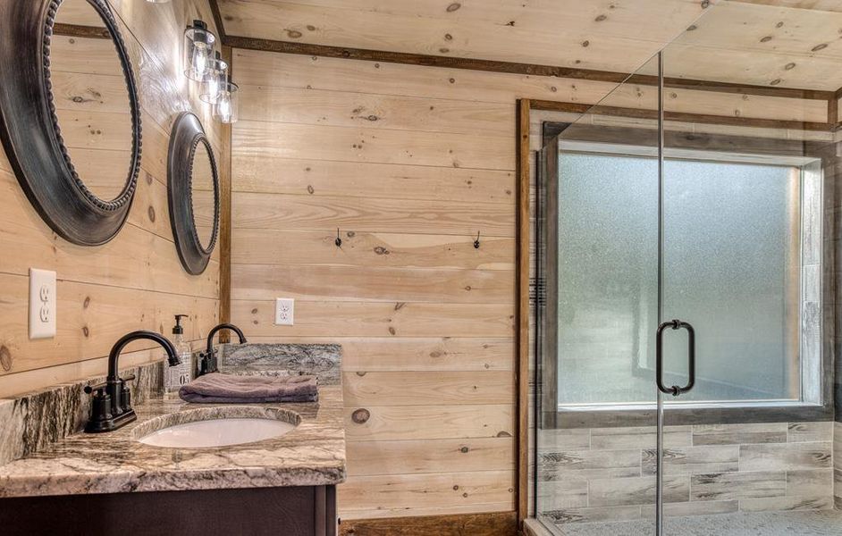 Close-up of interior finishes inside a home in , Mineral Bluff (Image 20). Close-up of interior finishes inside a home in , Mineral Bluff (Image 20).