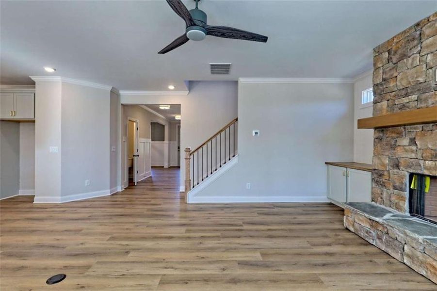 Spacious, unfurnished interior of a new home in , Clarkesville (Image 69).