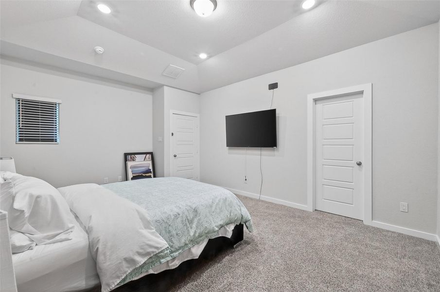 Furnished interior view inside a new home in McClendon Park Village, Houston (Image 35).