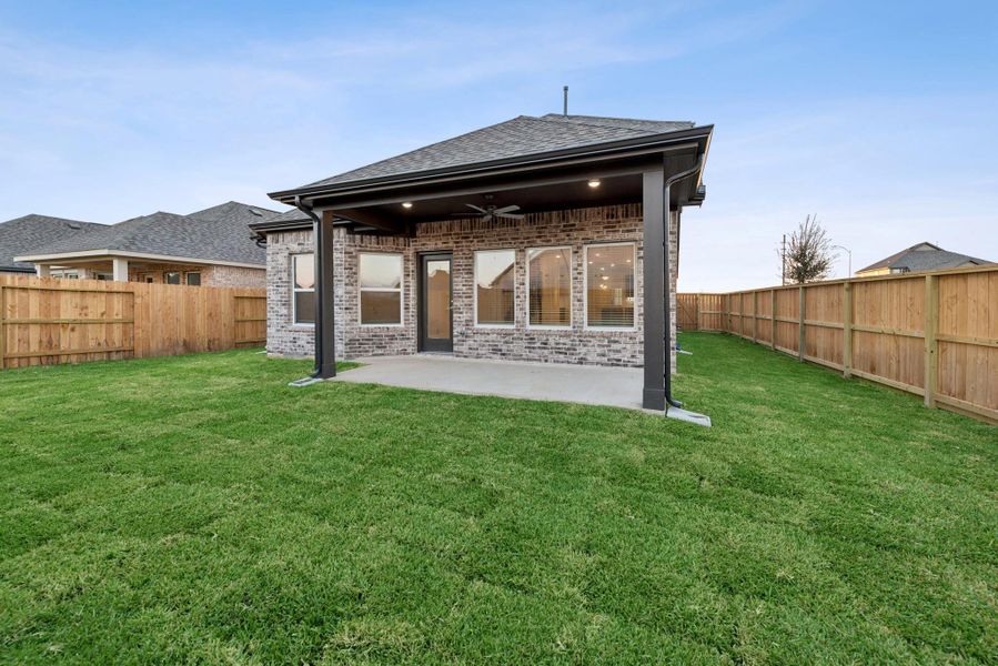 Exterior details and patio area of a home in Marvida, Cypress (Image 4). Exterior details and patio area of a home in Marvida, Cypress (Image 4).
