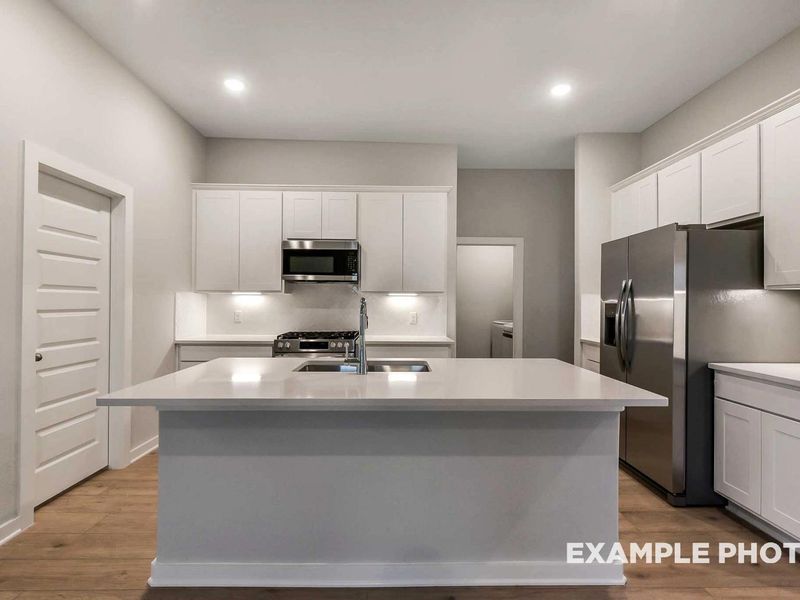 Furnished interior view inside a new home in Enclave at Newport, Crosby (Image 5).