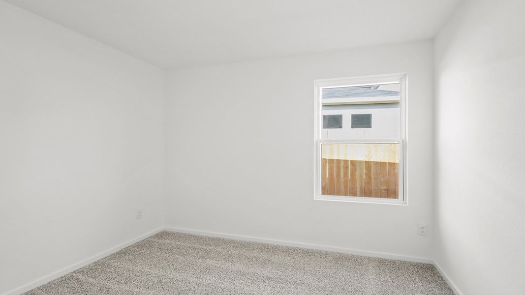 Representative unfurnished interior of a home built from the Amber by D.R. Horton in Lake Conroe Cove, Willis (Image 19). Representative unfurnished interior of a home built from the Amber by D.R. Horton in Lake Conroe Cove, Willis (Image 19).