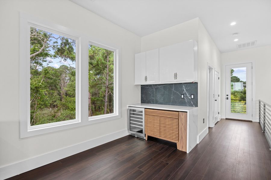 Furnished interior view inside a new home in , Pawleys Island (Image 5).
