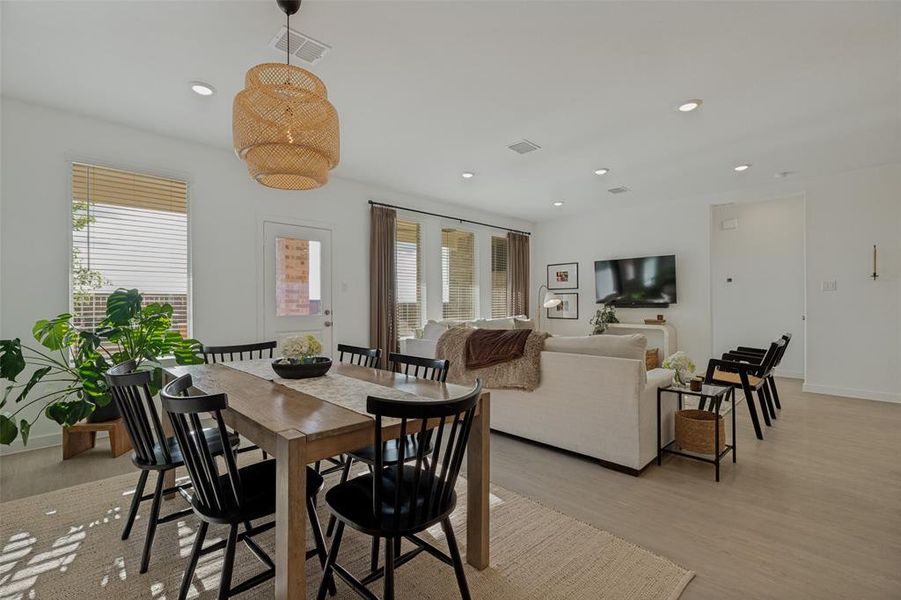 Furnished interior view inside a new home in Legacy Hills, Celina (Image 19).