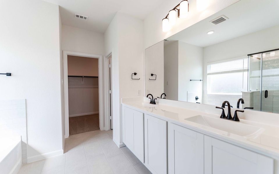 Furnished interior view inside a new home in Travis Ranch, Forney (Image 4). Furnished interior view inside a new home in Travis Ranch, Forney (Image 4).